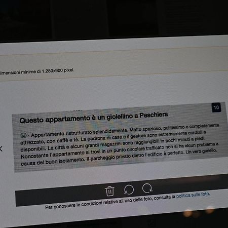 Appartamento Bastione San Marco 佩斯基耶拉德加达 外观 照片